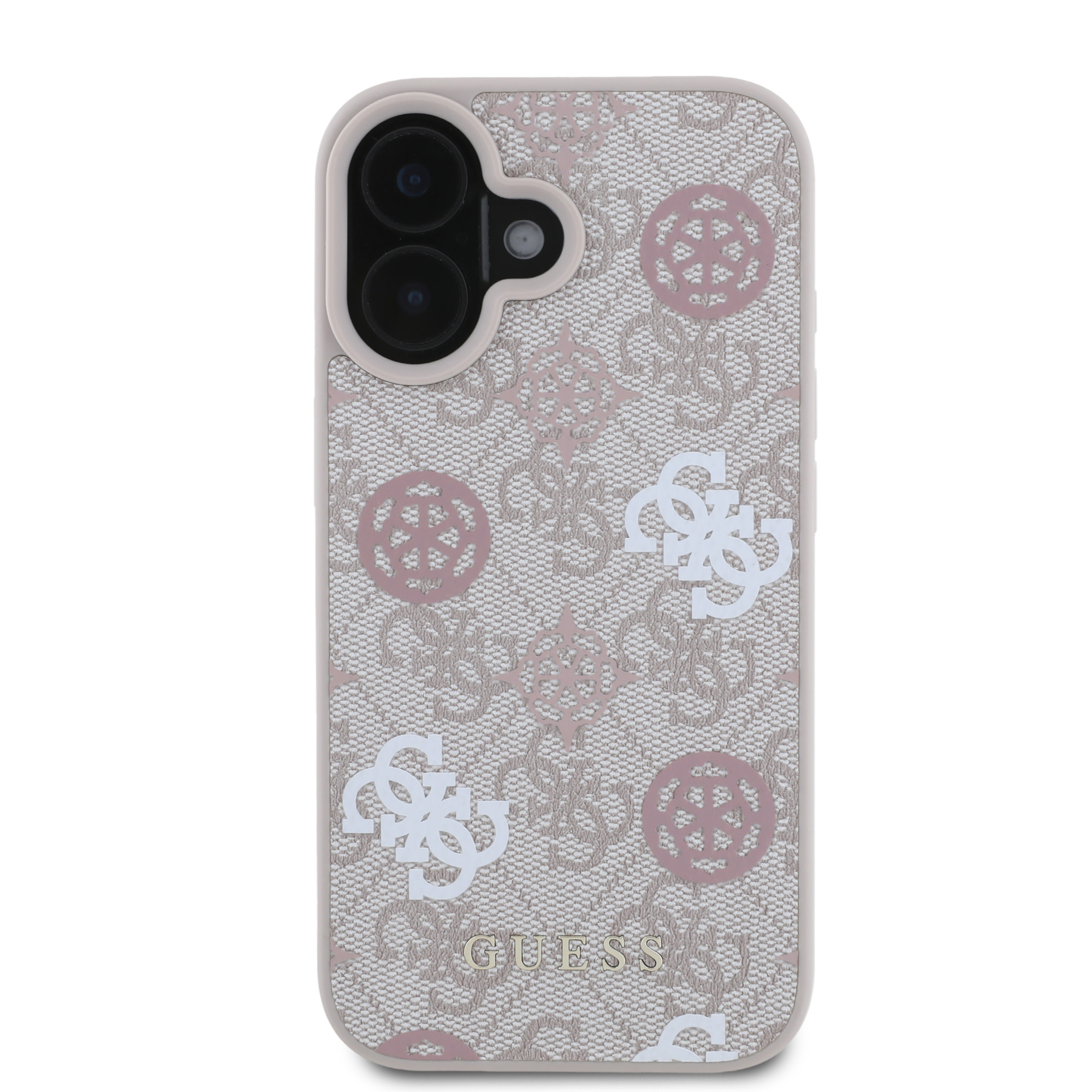 Guess Guess iPhone 16 Backcover hoesje Magsafe - Peony on 4G - Roze, foto 3 van 6