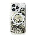 Guess Guess iPhone 16 Pro Max Back cover case - Magsafe Liquid Glitter - Beige