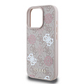 Guess Guess iPhone 16 Pro Max Back cover case - Magsafe - Peony on 4G - Pink