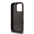 Guess Guess iPhone 16 Pro Max Backcover hoesje Magsafe - Peony on 4G - Bruin