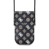 Guess Guess Wallet sac Multicolor print on 4G - Noir Guess Guess Wallet sac Multicolor print on 4G - Noir