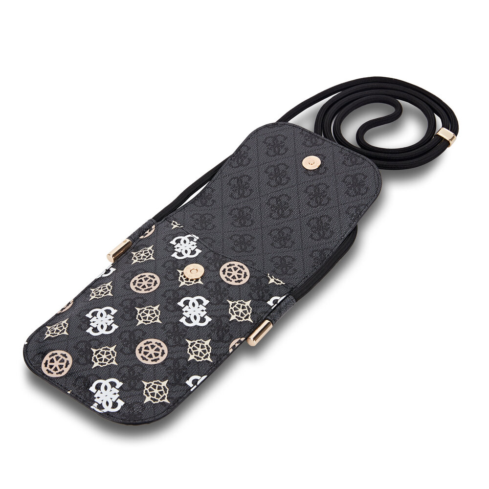 Guess Guess Wallet sack - Multicolor print on 4G - Schwarz Guess Guess Wallet sack - Multicolor print on 4G - Schwarz