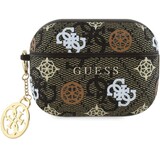 Guess Guess Airpods Pro & Pro 2 Case - Peony on 4G - Brown