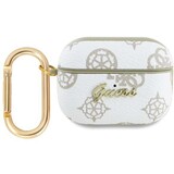 Guess Guess Airpods Pro & Pro 2 Case - 4G hook - Blanc Guess Guess Airpods Pro & Pro 2 Case - 4G hook - Blanc