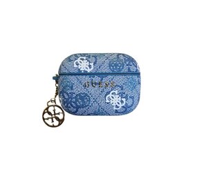 Guess Guess Airpods Pro 2 Case - Peony on 4G - Blau Guess Guess Airpods Pro 2 Case - Peony on 4G - Blau