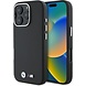 BMW BMW iPhone 16 Pro Max Backcover hoesje Smooth Full Wrapped Metal - Zwart BMW BMW iPhone 16 Pro Max Backcover hoesje Smooth Full Wrapped Metal - Zwart