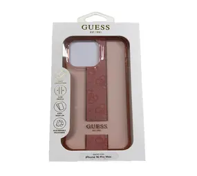 Guess Guess iPhone 16 Pro Back cover coque IML 4G Stripe - Rose Guess Guess iPhone 16 Pro Back cover coque IML 4G Stripe - Rose
