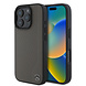 Mercedes-Benz Mercedes-Benz iPhone 16 Pro Back-Cover hul - Magsafe - Real leather - Braun Mercedes-Benz Mercedes-Benz iPhone 16 Pro Back-Cover hul - Magsafe - Real leather - Braun