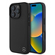 Mercedes-Benz Mercedes-Benz iPhone 16 Pro Back-Cover hul - Magsafe - Real leathe - Schwarz Mercedes-Benz Mercedes-Benz iPhone 16 Pro Back-Cover hul - Magsafe - Real leathe - Schwarz