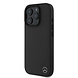 Mercedes-Benz Mercedes-Benz iPhone 16 Pro Back-Cover hul - Magsafe - Real leathe - Schwarz Mercedes-Benz Mercedes-Benz iPhone 16 Pro Back-Cover hul - Magsafe - Real leathe - Schwarz