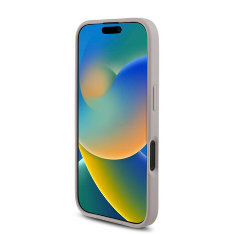 Guess Guess iPhone 16 Back cover coque - 4G - Big Metal Logo - Rose Guess Guess iPhone 16 Back cover coque - 4G - Big Metal Logo - Rose