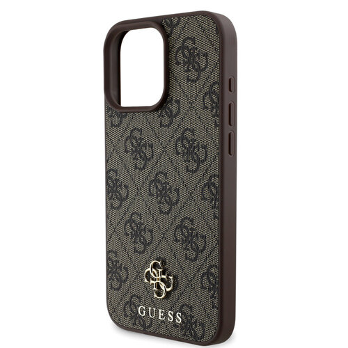 Guess Guess iPhone 16 Pro Max Back-Cover hul - Magsafe PU 4G - Braun