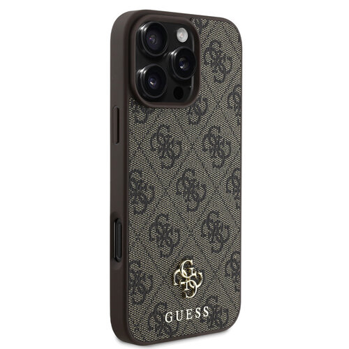 Guess Guess iPhone 16 Pro Max Back-Cover hul - Magsafe PU 4G - Braun