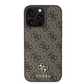 Guess Guess iPhone 16 Pro Max Back cover case - Magsafe PU 4G - Brown