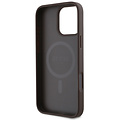 Guess Guess iPhone 16 Pro Max Back-Cover hul - Magsafe PU 4G - Braun
