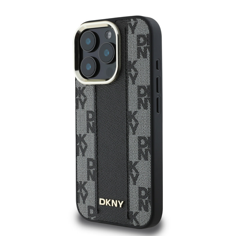 DKNY DKNY iPhone 16 Pro Backcover hoesje Magsafe - Checkered Pattern - Zwart, foto 2 van 6