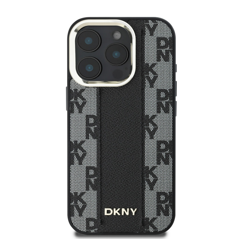 DKNY DKNY iPhone 16 Pro Backcover hoesje Magsafe - Checkered Pattern - Zwart, foto 3 van 6