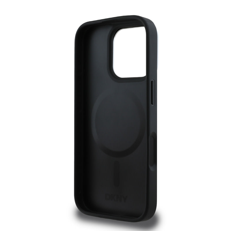 DKNY DKNY iPhone 16 Pro Backcover hoesje Magsafe - Checkered Pattern - Zwart, foto 6 van 6