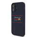 Red Bull Racing Red Bull Racing iPhone 16 Backcover hoesje Magsafe - Liquid Silicone - Horizontal Logo - Navy Red Bull Racing Red Bull Racing iPhone 16 Backcover hoesje Magsafe - Liquid Silicone - Horizontal Logo - Navy