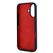 Red Bull Racing Red Bull Racing iPhone 16 Back cover coque Magsafe - Liquid Silicone - Big vertical Logo - Navy Red Bull Racing Red Bull Racing iPhone 16 Back cover coque Magsafe - Liquid Silicone - Big vertical Logo - Navy