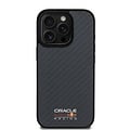 Red Bull Racing Red Bull Racing iPhone 16 Pro Max Back cover case - Magsafe - Carbon Fiber - Shiny logo - Black