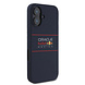 Red Bull Racing Red Bull Racing iPhone 16 Backcover hoesje Magsafe - Liquid Silicone - Horizontal Logo - Navy Red Bull Racing Red Bull Racing iPhone 16 Backcover hoesje Magsafe - Liquid Silicone - Horizontal Logo - Navy