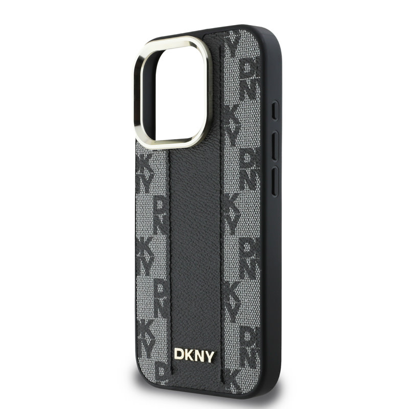 DKNY DKNY iPhone 16 Pro Max Backcover hoesje Magsafe - Checkered Pattern - Zwart, foto 5 van 6