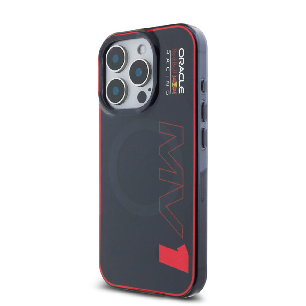 Red Bull Racing iPhone 16 Pro Max Backcover hoesje Magsafe Double Layer - MV 1 - Navy Red Bull Racing iPhone 16 Pro Max Backcover hoesje Magsafe Double Layer - MV 1 - Navy