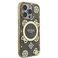 Guess Guess iPhone 16 Pro Back-Cover hul - Magsafe IML peony - Braun