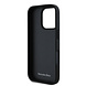 Mercedes-Benz Mercedes-Benz iPhone 16 Pro Backcover hoesje - Curved stiches - Zwart Mercedes-Benz Mercedes-Benz iPhone 16 Pro Backcover hoesje - Curved stiches - Zwart