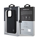 Mercedes-Benz Mercedes-Benz iPhone 16 Pro Backcover hoesje - Curved stiches - Zwart Mercedes-Benz Mercedes-Benz iPhone 16 Pro Backcover hoesje - Curved stiches - Zwart