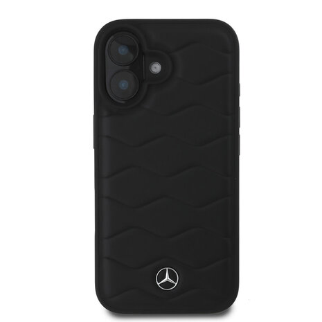 Mercedes-Benz Mercedes-Benz iPhone 16 Back cover coque - Waves - Noir Mercedes-Benz Mercedes-Benz iPhone 16 Back cover coque - Waves - Noir