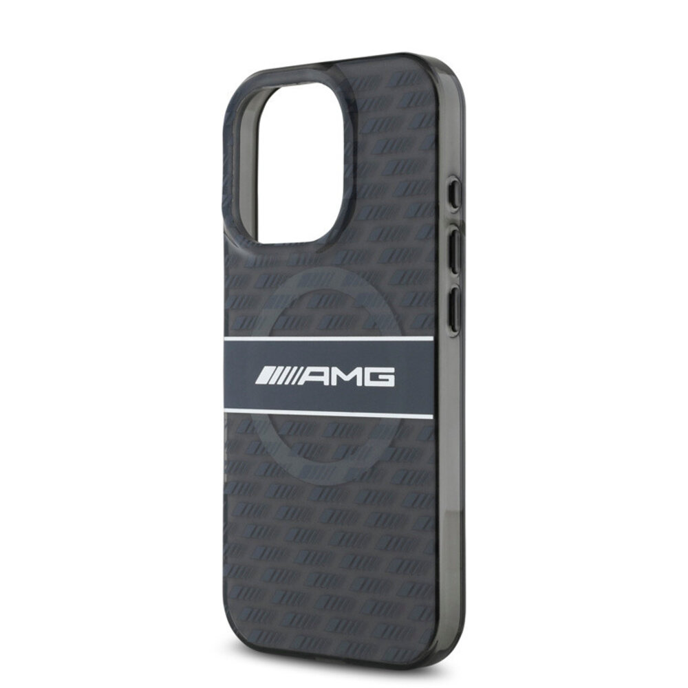 AMG AMG iPhone 16 Pro Backcover hoesje Double layer - Magsafe - Transparant AMG AMG iPhone 16 Pro Backcover hoesje Double layer - Magsafe - Transparant