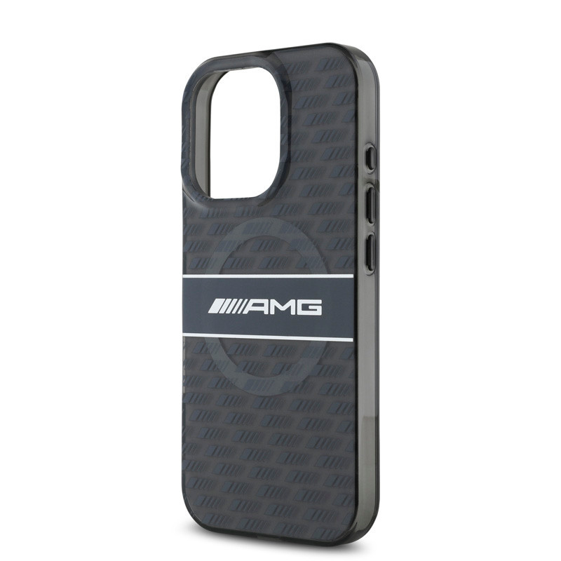 AMG AMG iPhone 16 Pro Backcover hoesje Double layer - Magsafe - Transparant, foto 5 van 6