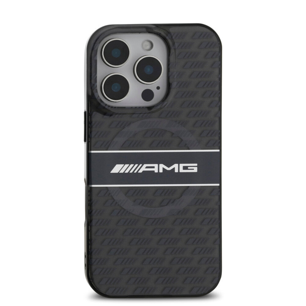 AMG AMG iPhone 16 Pro Back cover coque Double layer - Magsafe - Transparent AMG AMG iPhone 16 Pro Back cover coque Double layer - Magsafe - Transparent