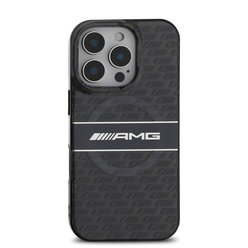 AMG AMG iPhone 16 Pro Backcover hoesje Double layer - Magsafe - Transparant, foto 3 van 6