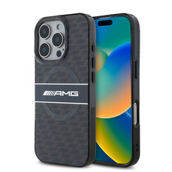 AMG iPhone 16 Pro Backcover hoesje Double layer - Magsafe - Transparant