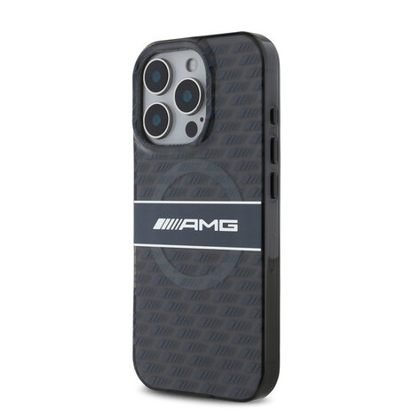 AMG AMG iPhone 16 Pro Backcover hoesje Double layer - Magsafe - Transparant AMG AMG iPhone 16 Pro Backcover hoesje Double layer - Magsafe - Transparant