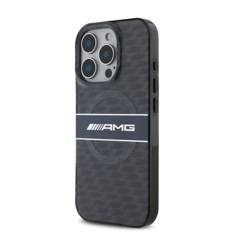 AMG AMG iPhone 16 Pro Backcover hoesje Double layer - Magsafe - Transparant, foto 2 van 6