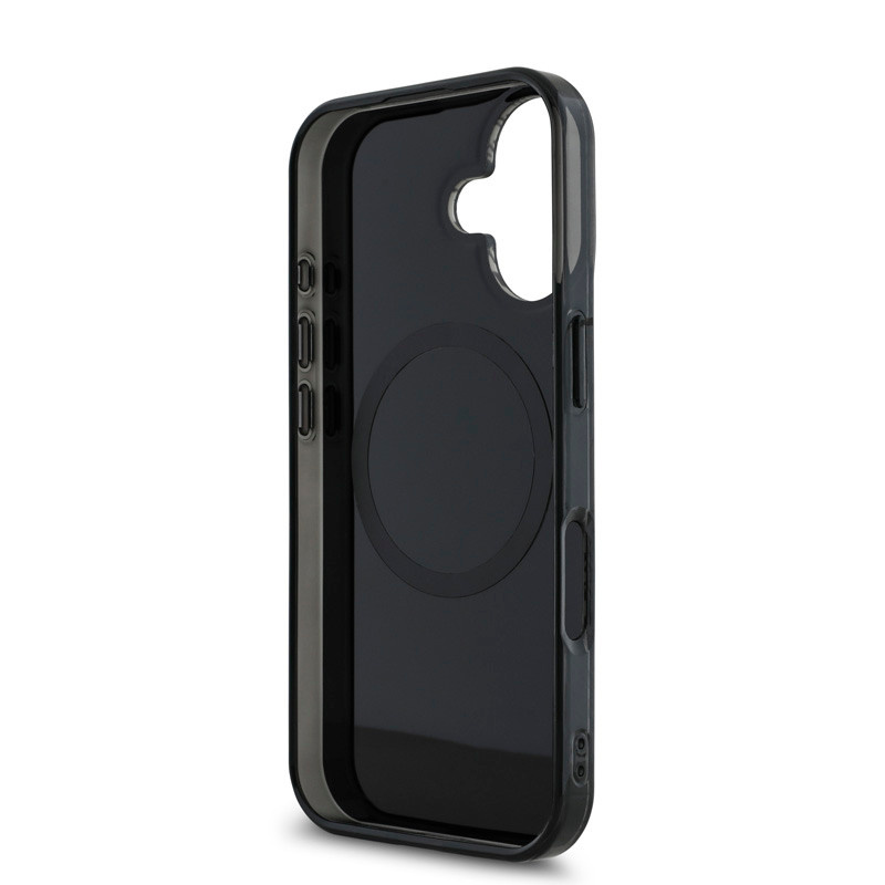 AMG AMG iPhone 16 Backcover hoesje - Double layer - Magsafe - Transparant, foto 6 van 6