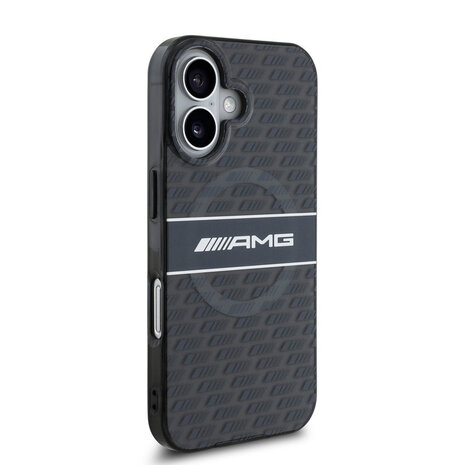 AMG AMG iPhone 16 Back cover case - Double layer - Magsafe - Transparent AMG AMG iPhone 16 Back cover case - Double layer - Magsafe - Transparent