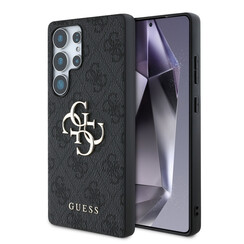 Guess Galaxy S25 Ultra Back cover case - 4G PU Big Logo - Black