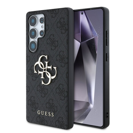 Guess Guess Galaxy S25 Ultra Back cover case - 4G PU Big Logo - Black Guess Guess Galaxy S25 Ultra Back cover case - 4G PU Big Logo - Black