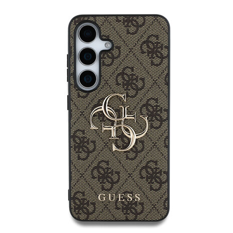Guess Guess Galaxy S25 Backcover hoesje - 4G PU Big Logo - Bruin Guess Guess Galaxy S25 Backcover hoesje - 4G PU Big Logo - Bruin