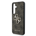 Guess Guess Galaxy S25 Back cover case - 4G PU Big Logo - Brown