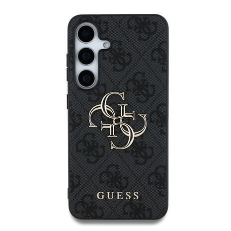 Guess Guess Galaxy S25 Backcover hoesje - 4G PU Big Logo - Zwart Guess Guess Galaxy S25 Backcover hoesje - 4G PU Big Logo - Zwart
