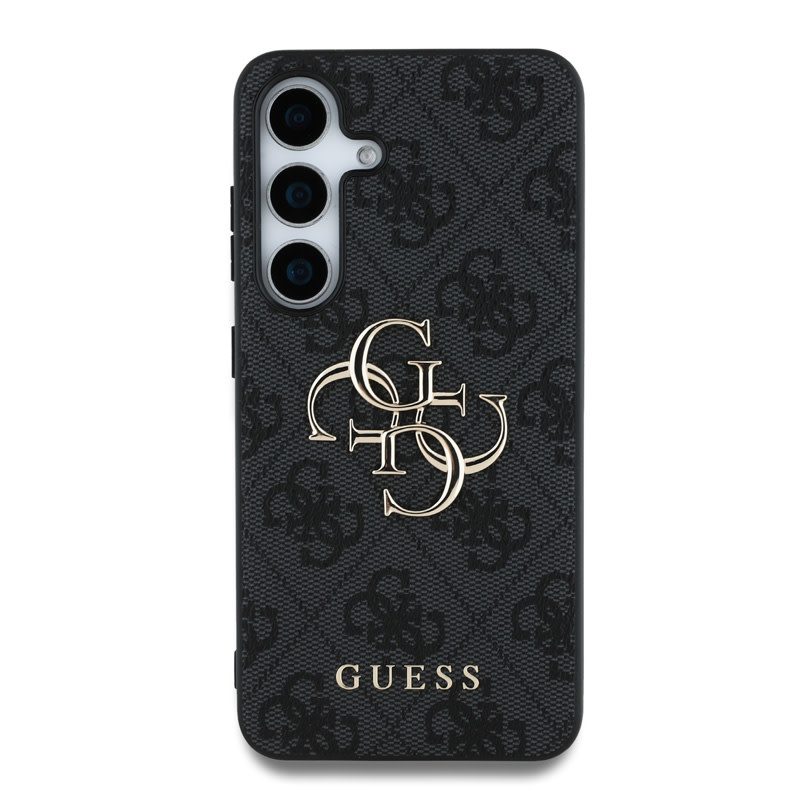 Guess Guess Galaxy S25 Backcover hoesje - 4G PU Big Logo - Zwart, foto 3 van 6