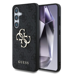 Guess Galaxy S25 Back cover case - 4G PU Big Logo - Black