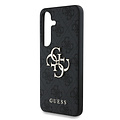 Guess Guess Galaxy S25 Back cover coque - 4G PU Big Logo - Noir