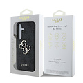 Guess Guess Galaxy S25 Back-Cover hul - 4G PU Big Logo - Schwarz